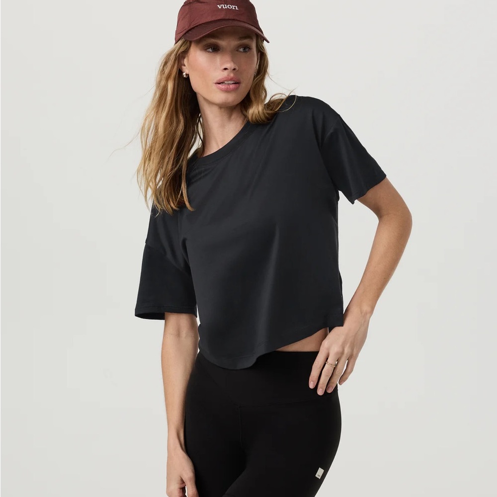 XS Vuori Energy Tee Black Heather - Picture 2 of 7